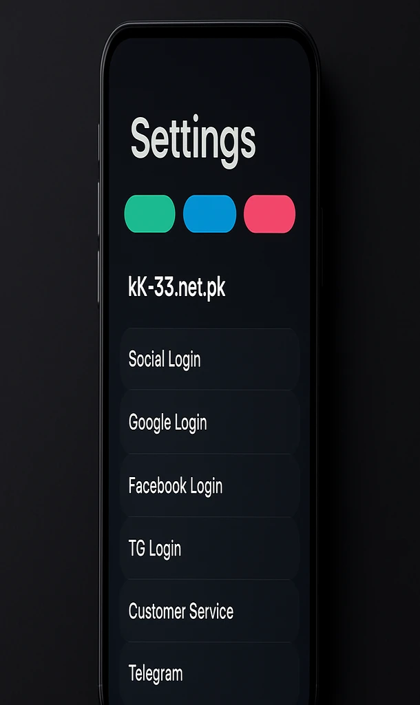 kk33 Game Pakistan mobile app preview edition